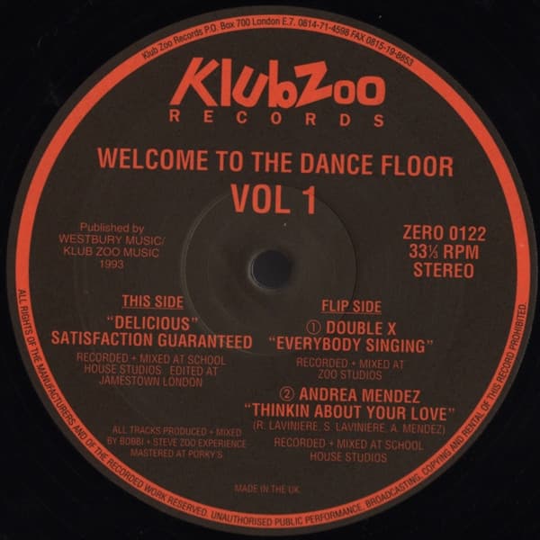 Welcome To The Dance Floor Vol 1